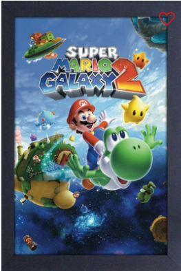 Framed - Super Mario Galaxy 2